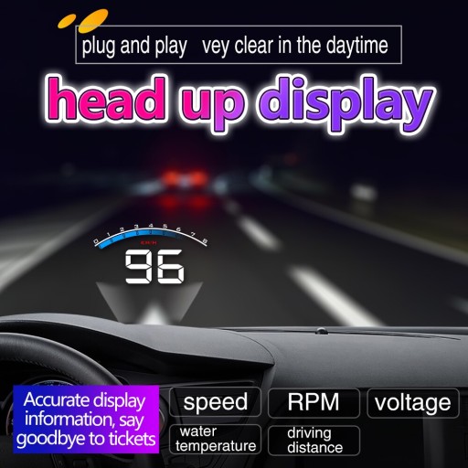 6935461982272 - для автомобіля HUD відображення параметрів автомобіля збоку