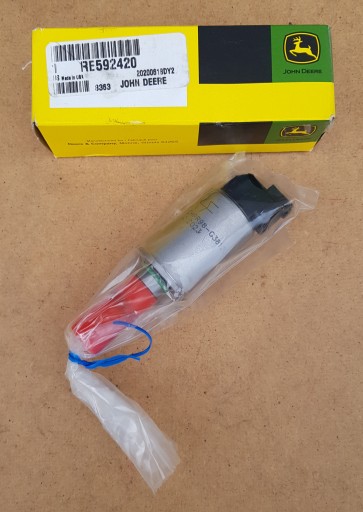 ОРИГИНАЛЬНЫЙ СОЛЕНОИД JOHN DEERE RE592420