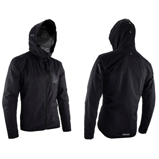 Чорна велосипедна куртка Leatt M