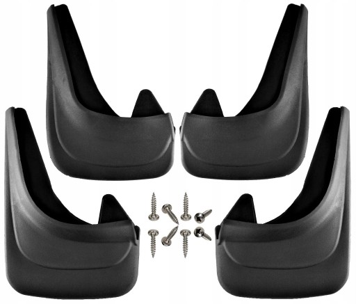 Nissan murano (2003-2008) брызговики передние+задние комплект