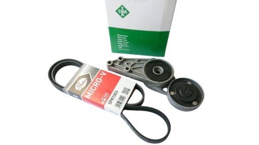 533 0077 - Натягувач + ремінь генератора VW PASSAT B5 1.6 1.8 T