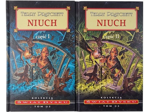Zdjęcie egzemplarza: Niuch cz. 1-2 / Kolekcja Świat Dysku Tom 22-23 / Twarda / Terry Pratchett