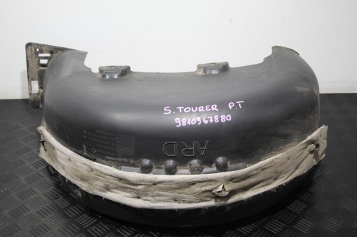 mudguard right rear part CITROEN JUMPY III 3 SPACETOURER 9810967880