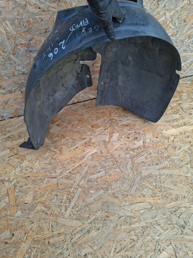mudguard front front right PEUGEOT 206 9642343680