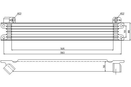 90615/ZAW - МАСЛЯНЫЙ ОХЛАДИТЕЛЬ NISSENS RENAULT AVANTIME ESPACE II
