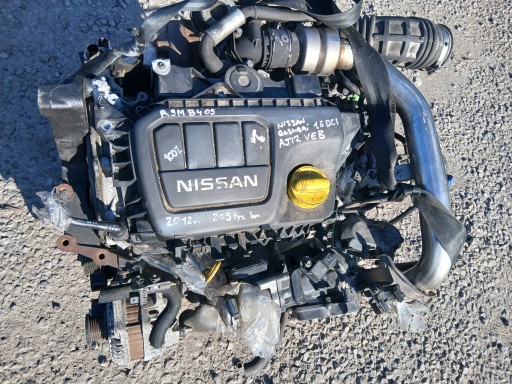 NISSAN QASHQAI J10 1.6 DCI 2012 engine complete KPL R9M405 R9MB405 209 TYS
