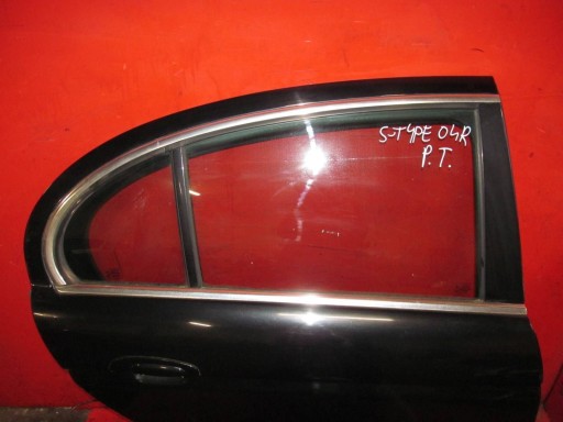JAGUAR S-TYPE II X200 LIFT 04-07 door right rear part rear. black, PEF