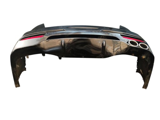 bumper rear part KIA STINGER GT LINE LAK: AURORA BLACK PEARL (17-20)