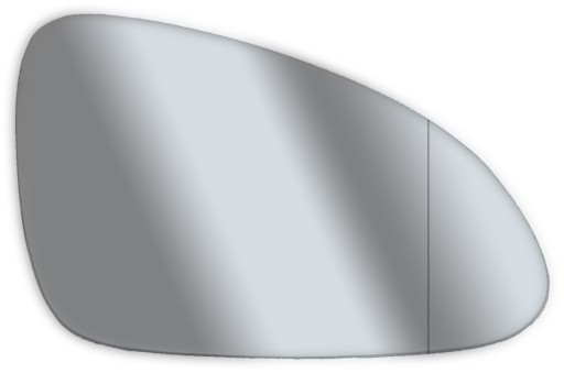 SV-43-26-ANG-R - ВСТАВКА ДЗЕРКАЛА OPEL INSIGNIA A 08-17 ASF PR