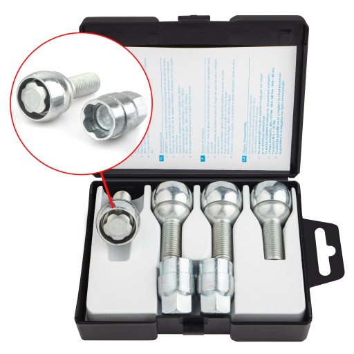 Фарад m12x1. 5x28 противоугонные винты 2 ключа