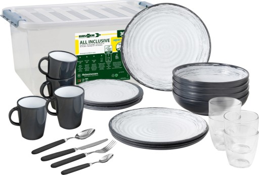 Меламіновий набір посуду BRUNNER GRANADA 36 шт.