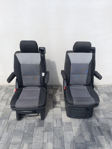 VW T5 T6 MULTIVAN Sitze OBROTOWE DRUGI/TRZECI RZAD