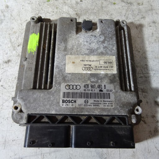 AUDI A8 D3 3.0TDI computer bedienteil des motors 4E0907401B