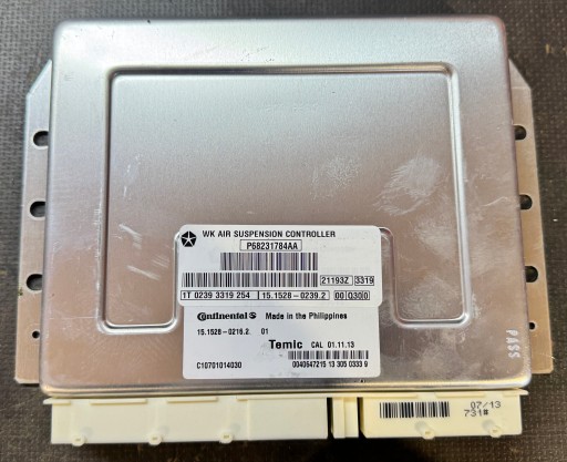 P68231784AA - Модуль активної пневматичної підвіски jeep grand cherokee wk2