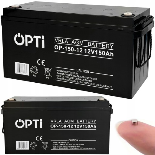 Аккумулятор 12v 150ah vrla необслуживаемый volska opti agm amg ups солнечный