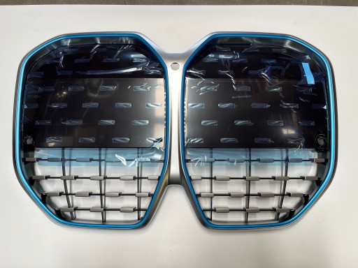 Bmw 4 series g26 gran coupe решетка радиатора серебристо-голубая камера