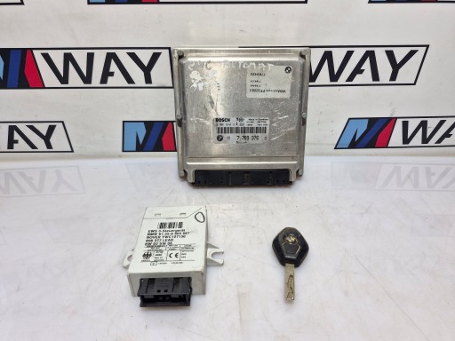 BMW X5 E53 ZOSTAVA STARTOWY počítač kľúčik riadiaca jednotka CAS 7789376 6905667