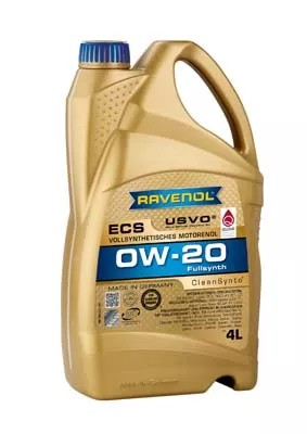 RAVENOL ECS OIL 0W-20 USVO 4л RAVENOL