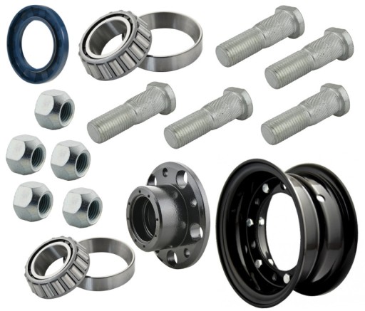 ZW-401102 - Комплект задней ступицы в комплекте каретка 4, 7