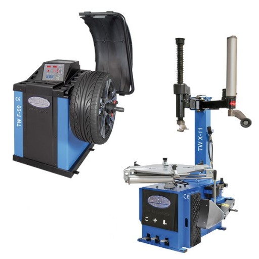 Балансувальник коліс + шиномонтажний верстат