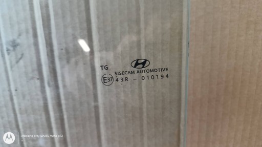 window door left rear part left rear HYUNDAI BAYON