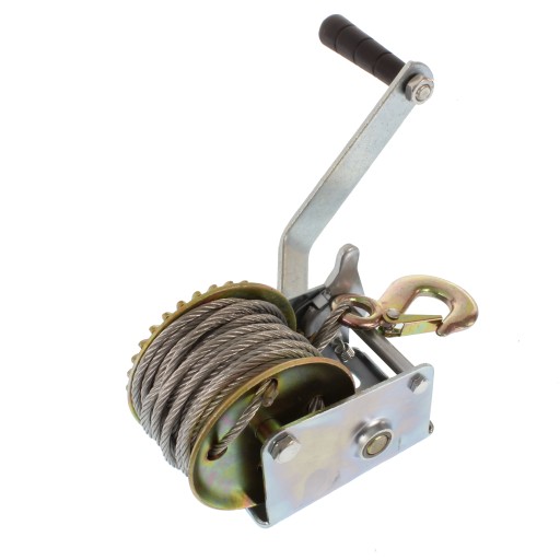 РУЧНА ЛЕБІДКА 900 КГ ДОВЖИНА ТРОСА 10 М