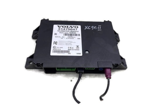 Модуль телематического контроллера volvo xc90 ii 31475047