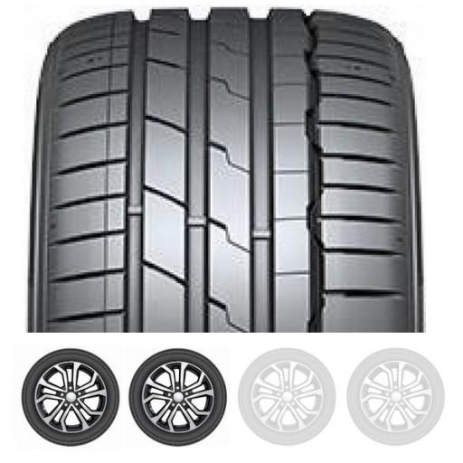 2x літні шини 255 / 40R19 Hankook Ventus S1 evo3