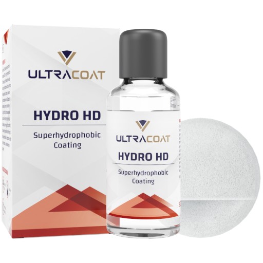 ULTRACOAT HYDRO HD 50 мл TOP COAT SiO2 СИЛЬНЕ ГІДРОФОБНЕ КЕРАМІЧНЕ ПОКРИТТЯ