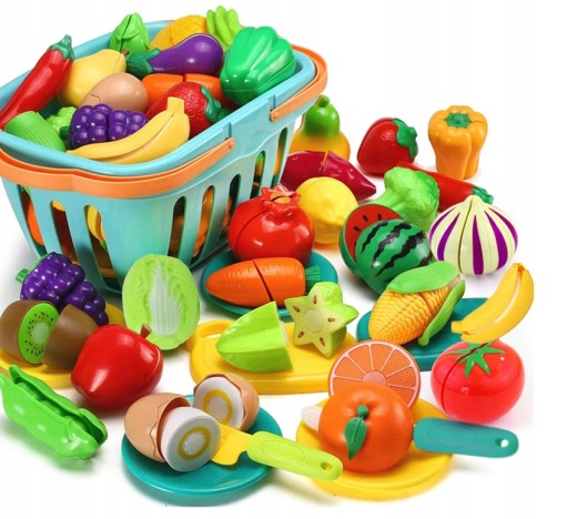 ФРУКТЫ ОВОЩИ РАЗДЕЛОЧНЫЕ ИГРУШКИ ЕДА ЛИПУЧКА