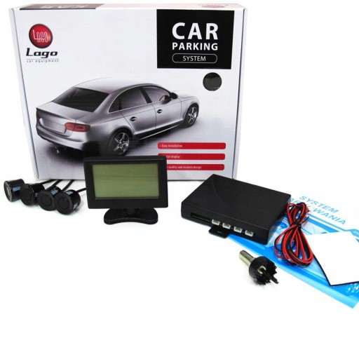 Паркувальні датчики LCD задній комплект PDC 4X Сервісні датчики