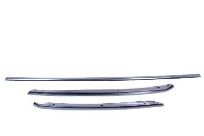 ПОЛОСКИ НА КУЗОВЕ, ПРАВЫЕ, ХРОМ, КОМПЛЕКТ. ФОРД ГРАНАДА ГИЯ 1965 года,