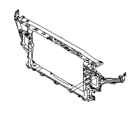64101-G4000 - ПІДСИЛЕННЯ ПЕРЕДНЬОГО HYUNDAI i30 2016-
