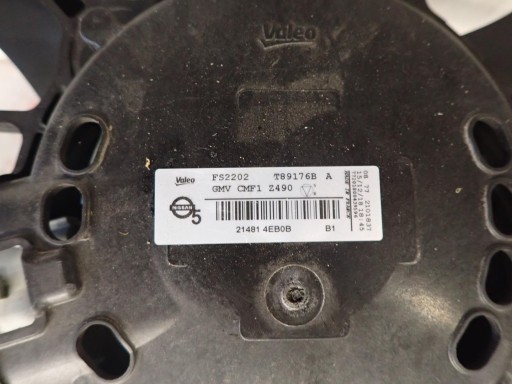 Lüfter NISSAN QASHQAI II J11 KADJAR 2013- 21481-4EB0E