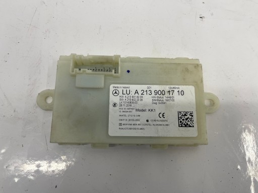 Mercedes-Benz W213 modul / Vezerlő egység KEYLESS A2139001710