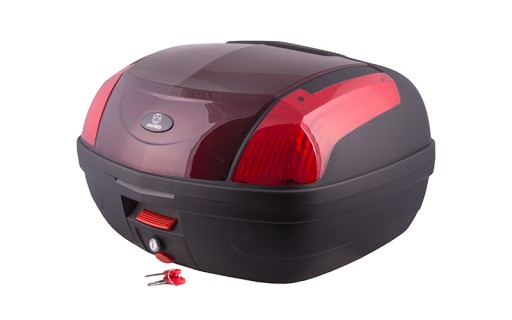 MOR.X.1200 - Валіза Moretti MR-889, 46 л., червоний, червоний від