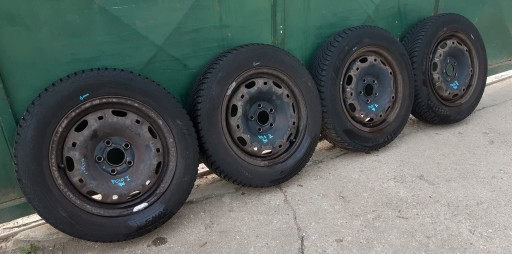VW POLO 9N FABIA and wheels discs tyres ZIMA 165/70/14