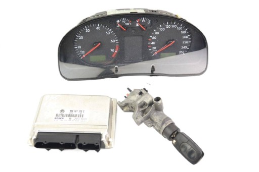 Vw passat b5 1.8 бензиновий стартовий комплект комп'ютерний контролер 8d0907558s