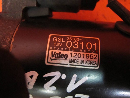 Hyundai i20 and 1 PBT 1.2 16V G4LA KIA RIO III 3 starter 36100-03101