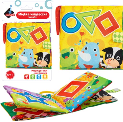 М'ЯКА КНИГА-АНТИСТРЕС ІЗ ШЕРЕХАМИ ФОРМ