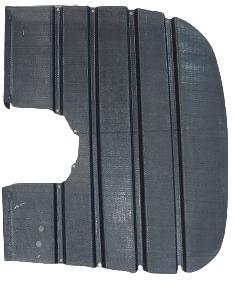 Гриль JOHN DEERE - боковая решетка левая L155596