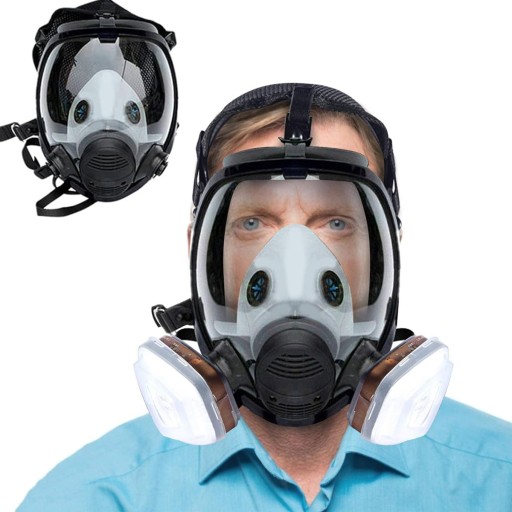 РЕСПІРАТОР 6800 ПОВНА МАСКА ДЛЯ ПИЛУ