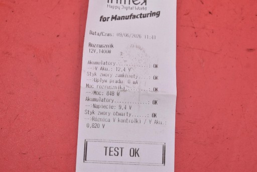 starter test V75500178004 M000T32271ZE PEUGEOT 207 1.6 VTi 120 KM 06-09