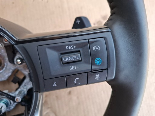 NISSAN QASHQAI 3 III J12 25r steering wheel, with shifting MULTIFUNKCYJNA