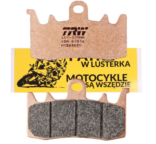 MCB856SV-009 - Тормозные колодки TRW / Lucas mcb856sv спеченные мета