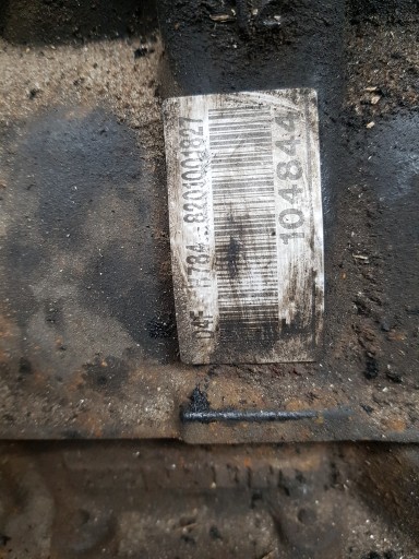 engine petrol- pillar RENAULT CLIO 3 1.2 TCE D4F H784