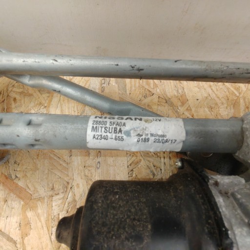 wiper mechanism front NISSAN MICRA K14