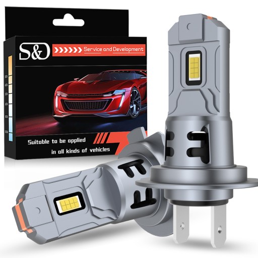 Autoled24 AF8 - Світлодіодні лампи H7 S & D MINI 1: 1 PLUG & PLAY 6000K RETRIFY без адаптерів