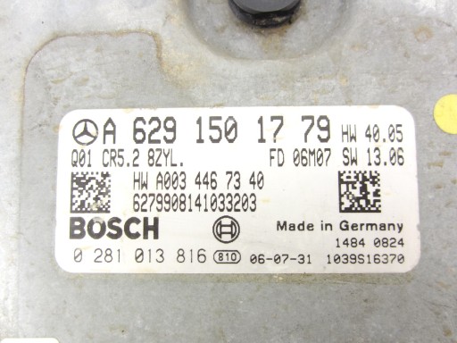 control unit module of the engine Mercedes GL X164 GL420 4.0 V8