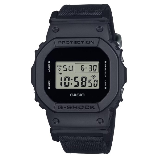 Casio Watch DW-5600BCE-1ER, czarny, pasek, czarny,
